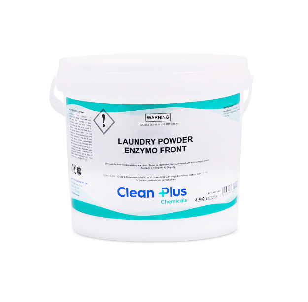 Clean Plus Laundry Powder Enzymo Front (4.5kg)