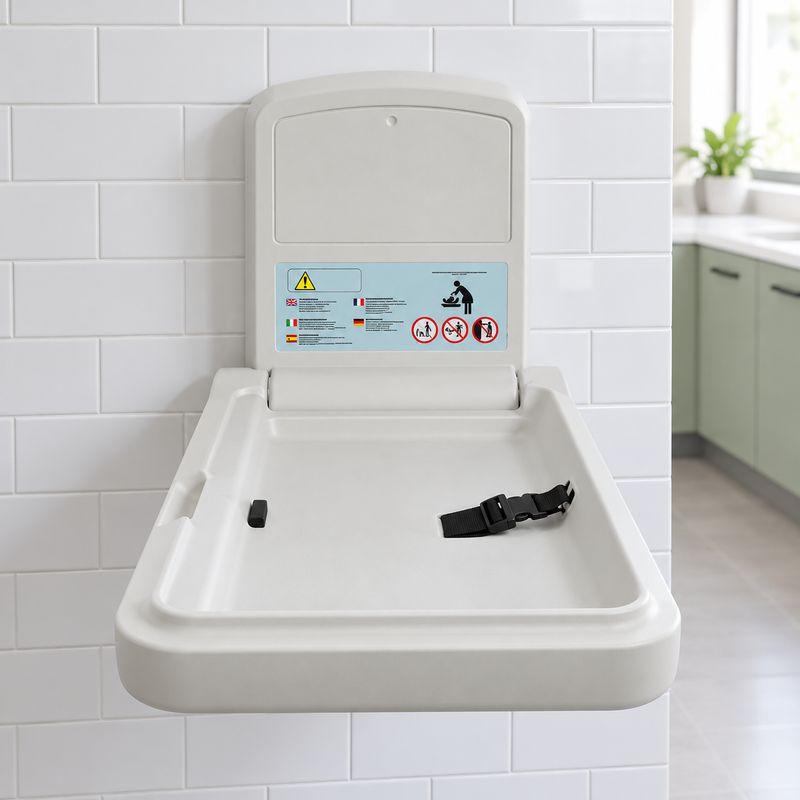 Vertical Baby Change Station- HDPE Plastic