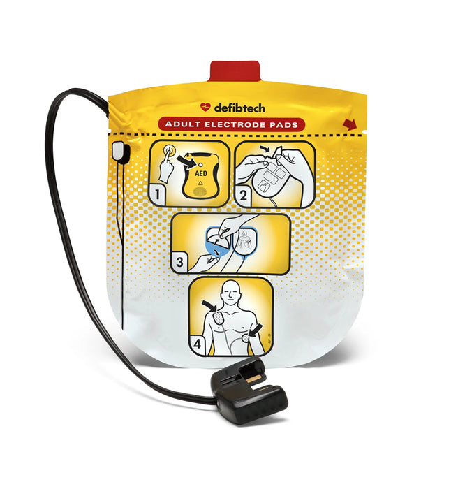 DEFIBTECH Adult Defibrillation Pads Package (DDP-2001)