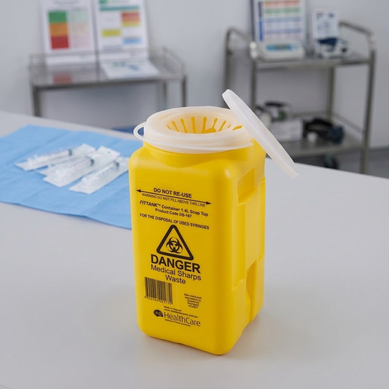 FITTANK™ Container 1.4L Resealable with Snap Top