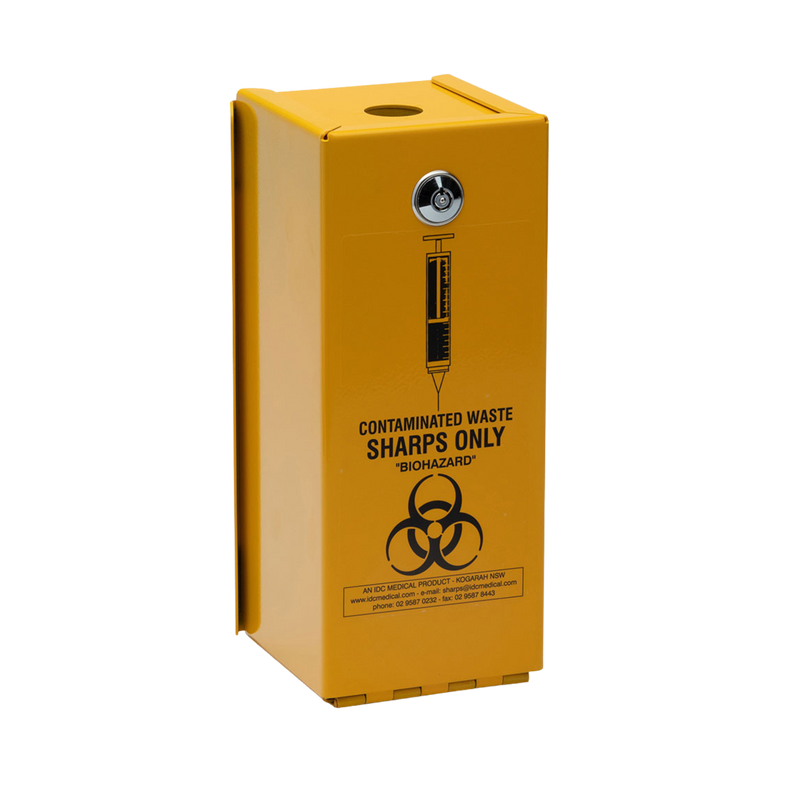 STEEL SYRINGE SHARP SAFES BUNDLE 1.4L