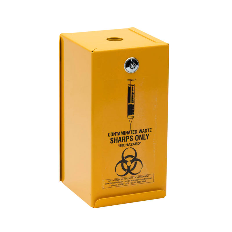 STEEL SYRINGE SHARP SAFES BUNDLE 2L