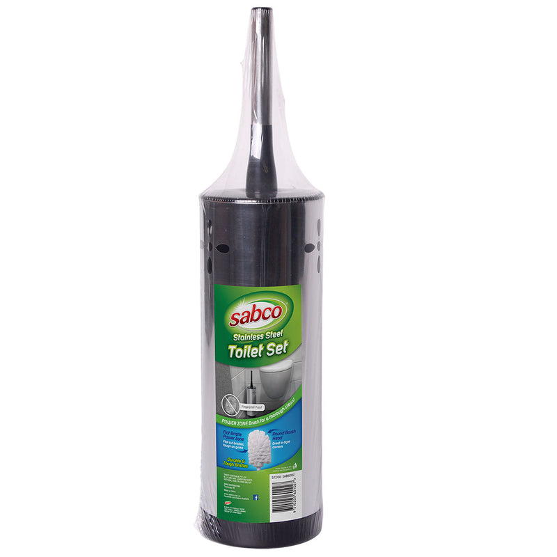 Stainless Steel Toilet Brush Set