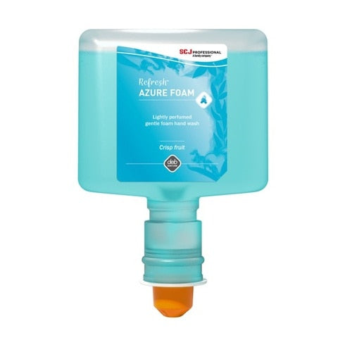 Deb Refresh Azure Foam Hand Wash Touch-Free 1.2L - Carton of 3 x 1.2L| Star Hygiene