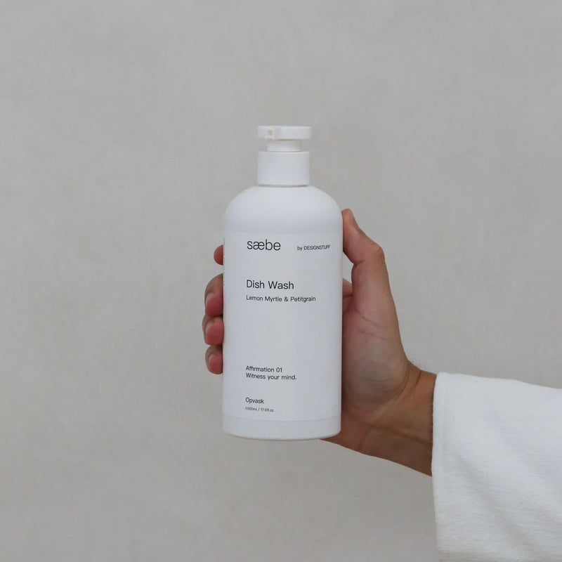Designstuff Dish Wash, Lemon Myrtle & Petitgrain, 500ml