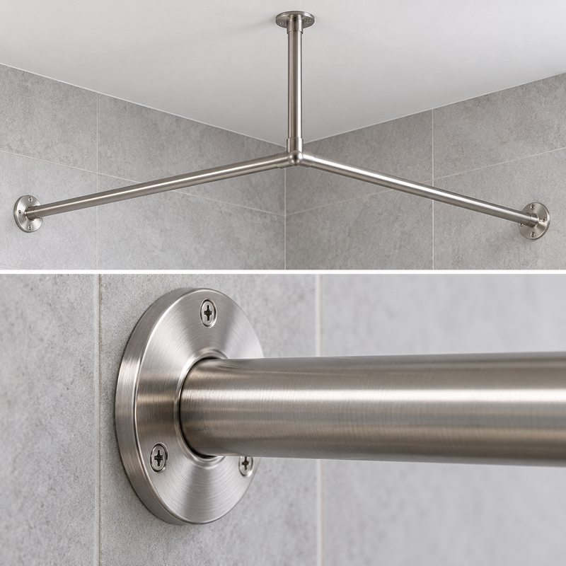 SHOWER CURTAIN ROD – VARIOUS SIZES (JDMROD)
