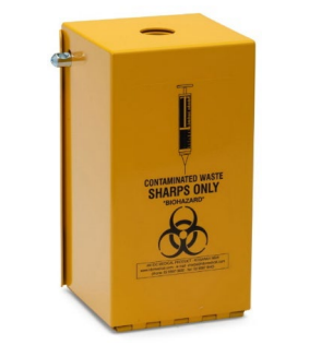 Steel Syringe Safe "Yellow Armour" – 1.4L Heavy Duty for RE1.4LS (YA1.4L-H2mm)