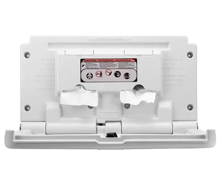 Kanga Kare Baby Change Station Grey with Braille