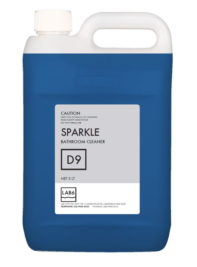 Sparkle Bathroom Cleaner 5L | Commercial Bathroom & Washroom Cleaner