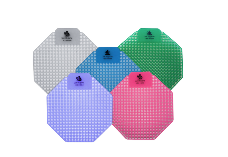 Star Hygiene Wave Urinal Screen – Deodoriser & Splash Control (CTN 10)