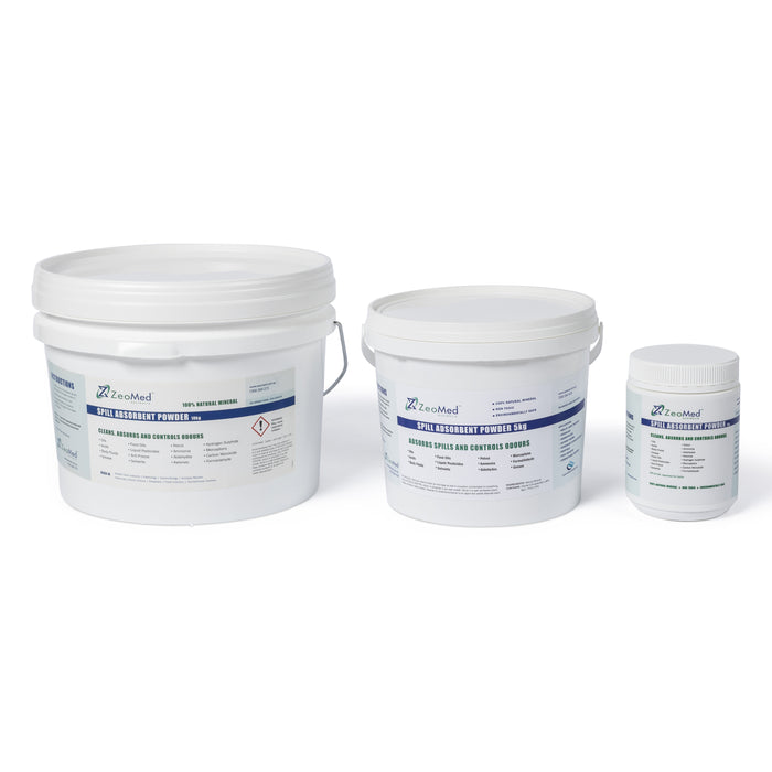 Zeomed Spill Absorbent Powder for Body Fluids & Biohazards