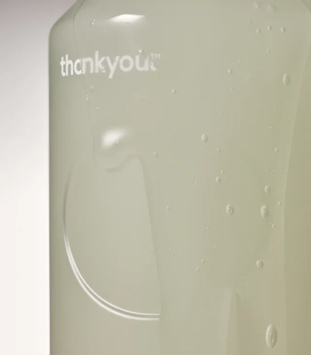 Thankyou™ Forever Bottle Glass 400ml | Reusable Glass Soap Dispenser Bottle