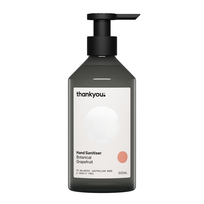 Thankyou Hand Sanitiser Gel Grapefruit 500ml – Case of 3