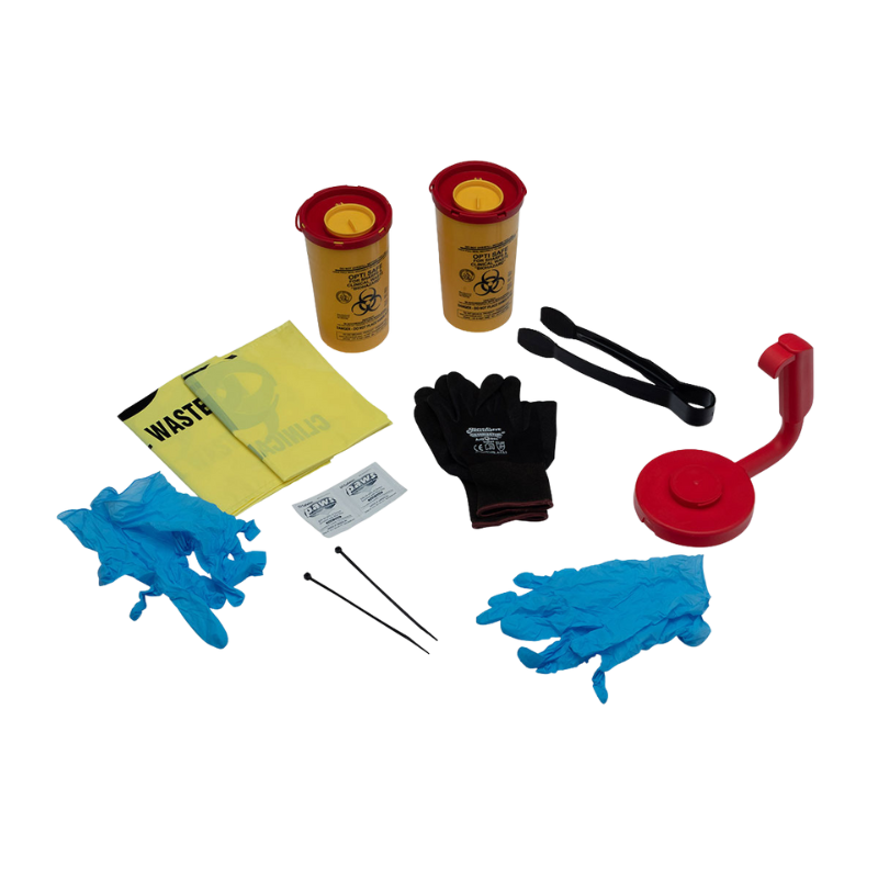 Sharps Collection Kit – Handling, Transport & Disposal of High-Risk Sharp Waste