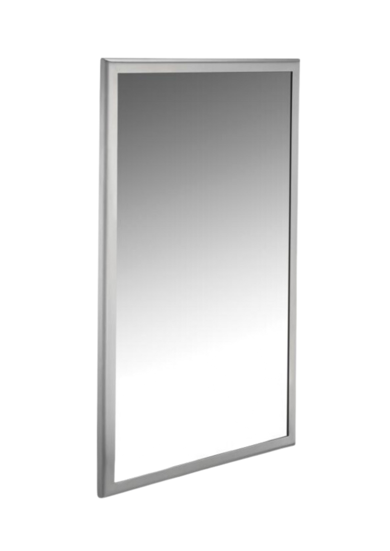 ASI JD Macdonald MIRROR, STAINLESS STEEL INTER-LOK FRAME – TEMPERED GLASS, VARIOUS SIZES, ROVAL™ COLLECTION