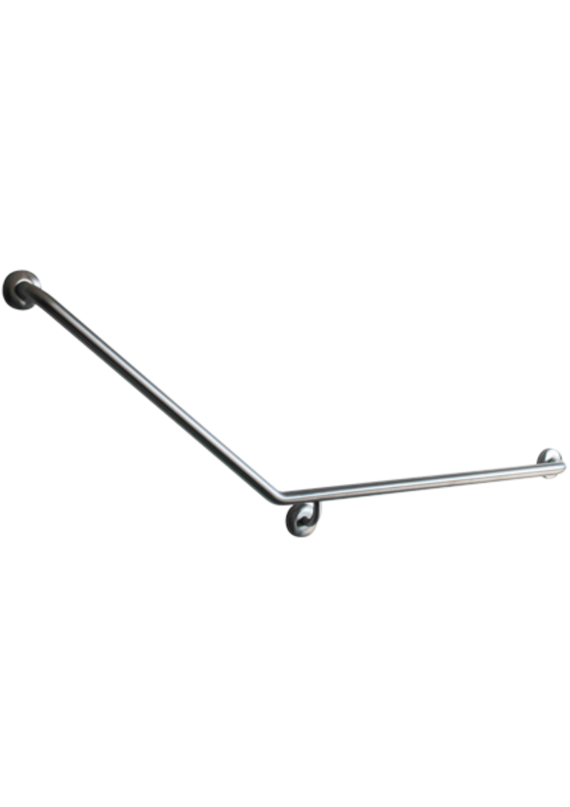 ASI JDMACDONALD GRAB RAIL – TOILET SLOPING ARM 40 DEGREES FROM HORIZONTAL 840 X 700 MM