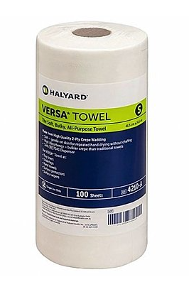 Halyard Medical 4210 Small Versa Towel Carton of 16