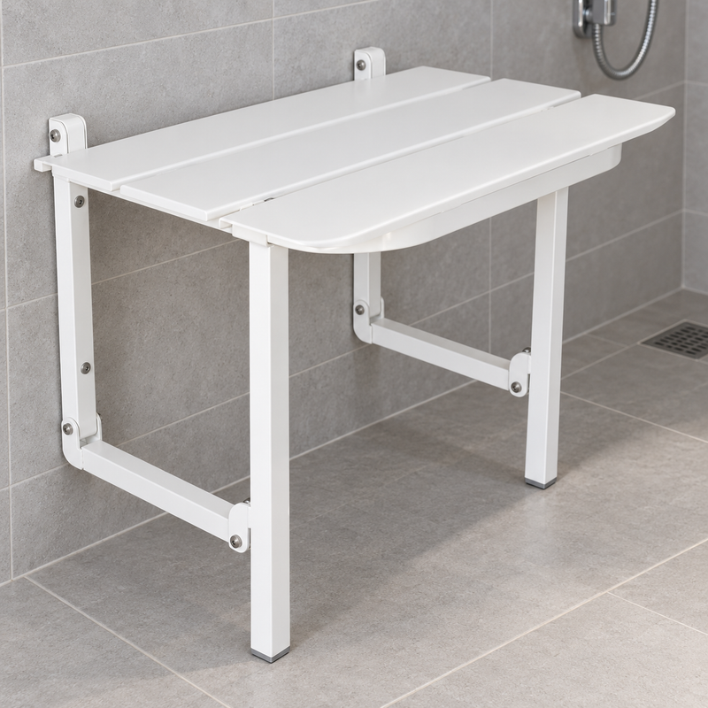 SHOWER SEAT – FOLDING STAINLESS STEEL (SS960A) ACCESSIBLE COMPLIANT