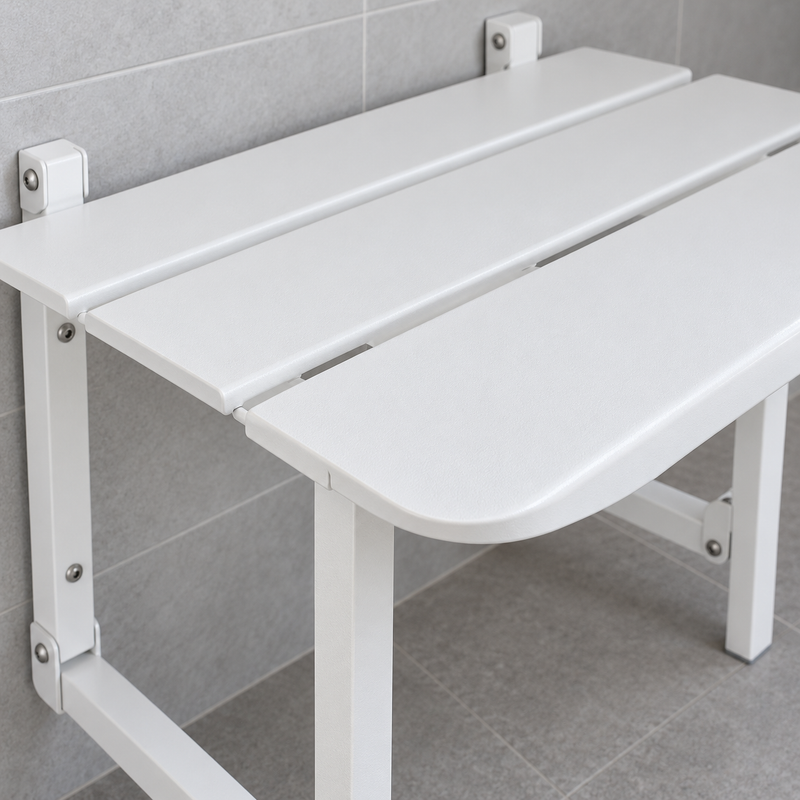 SHOWER SEAT – FOLDING STAINLESS STEEL (SS960A) ACCESSIBLE COMPLIANT