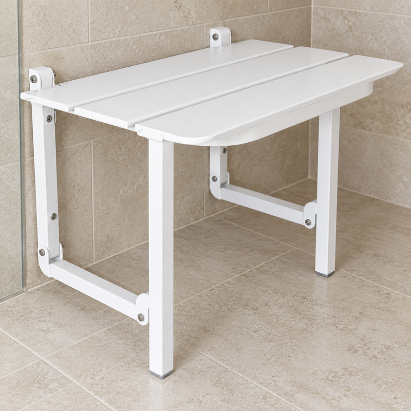 SHOWER SEAT – FOLDING STAINLESS STEEL (SS960A) ACCESSIBLE COMPLIANT