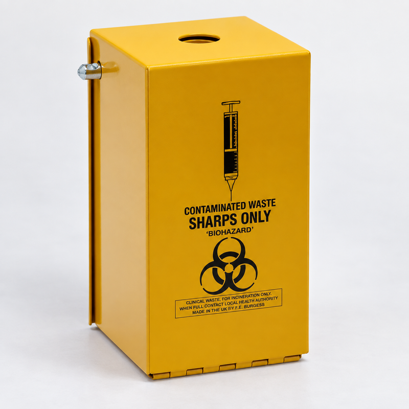 Steel Syringe Safe "Yellow Armour" – 1.4L Heavy Duty for RE1.4LS (YA1.4L-H2mm)