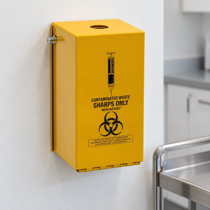 Steel Syringe Safe "Yellow Armour" – 1.4L Heavy Duty for RE1.4LS (YA1.4L-H2mm)