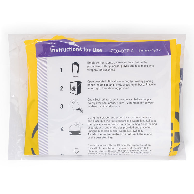 Body Fluid Biohazard Spill Kit Refill | Blood & Body Fluid Clean-Up