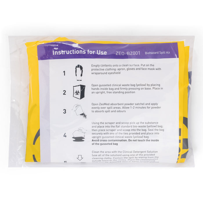 Biohazard Spill Kit Refill | Body Fluid & Blood Clean-Up