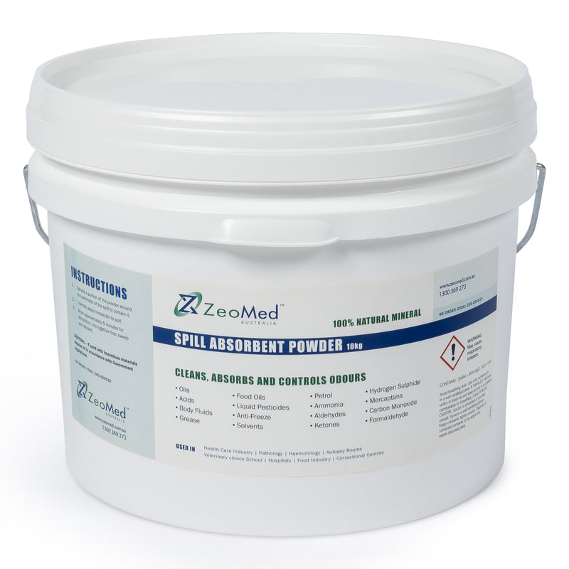 Zeomed Spill Absorbent Powder for Body Fluids & Biohazards
