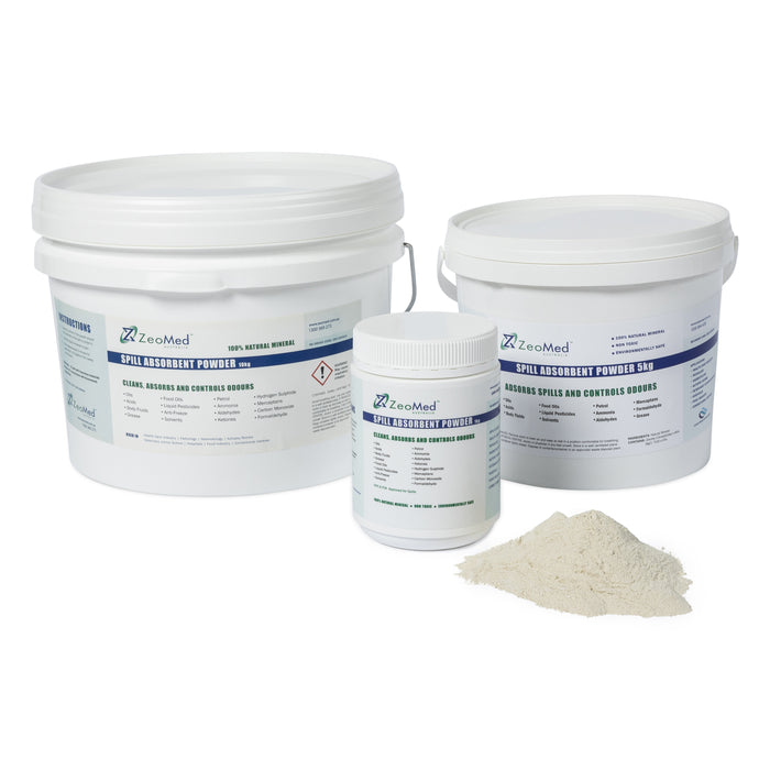 Zeomed Spill Absorbent Powder for Body Fluids & Biohazards