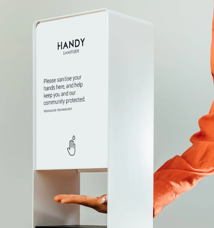 Handi Sanitiser Counter or Wall Dispenser