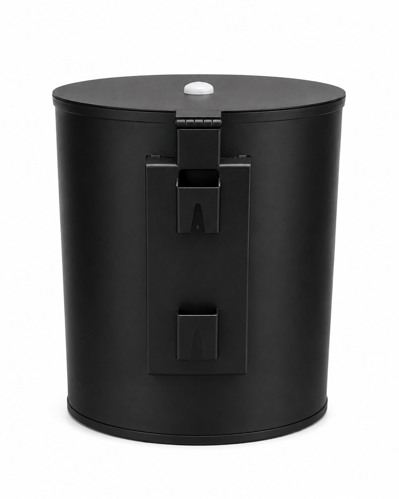 Stainless Steel Wall Mounted Wipe Dispenser | Lockable Sanitising Wipes Dispenser – Matte Black