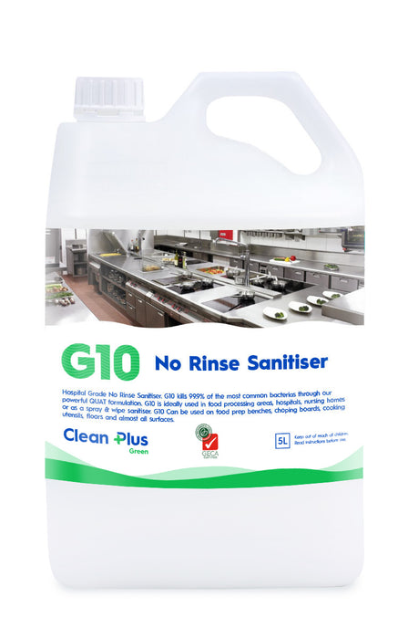 G10 – No Rinse Sanitiser 5L