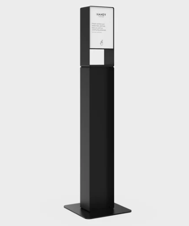 Handi Sanitiser Premium Floor Stand with Cabinet