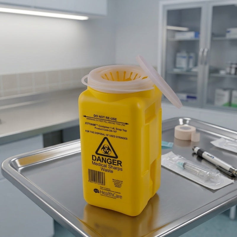 FITTANK™ Container 1.4L Resealable with Snap Top