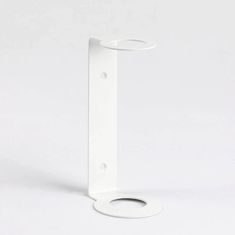 Designstuff Sanitiser & Soap Dispenser Holder, Wallmount Single Bracket 500ml – Matte Black