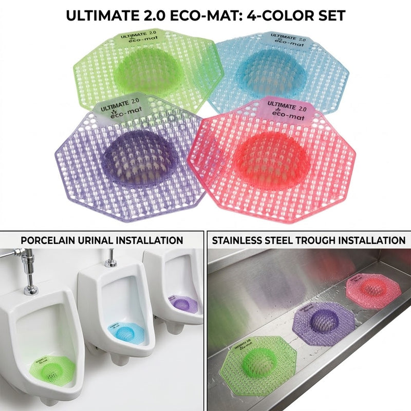 Ultimate 2.0 Eco-Mat Urinal Deodoriser (CTN 10) | Odour Control Mat