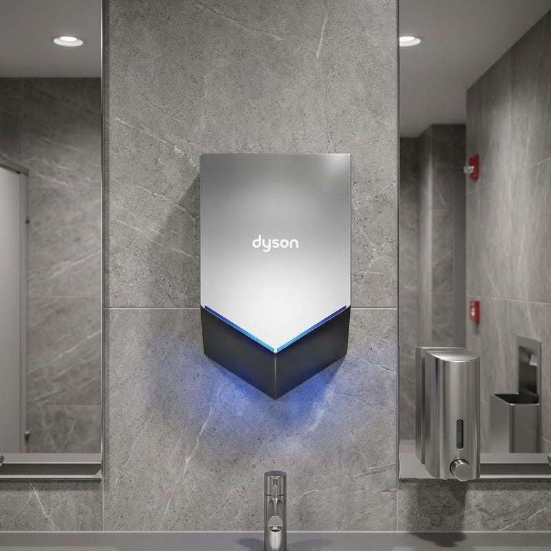 Dyson Airblade V Hand Dryer HU02-SN (Nickel) – Quiet, Fast & Hygienic