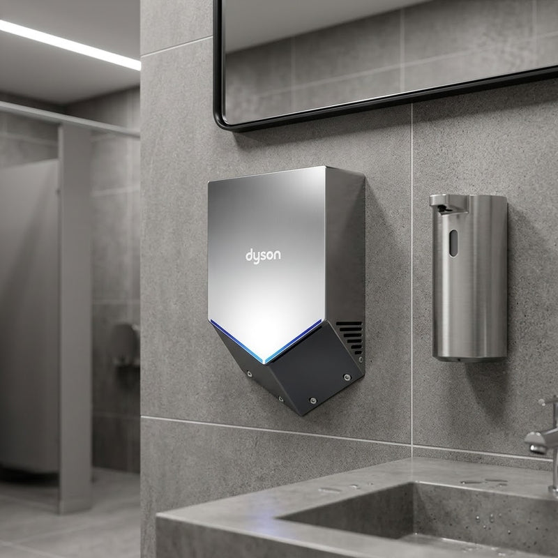 Dyson Airblade V Hand Dryer HU02-SN (Nickel) – Quiet, Fast & Hygienic