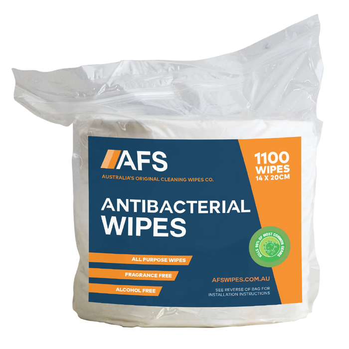 AFS Disinfectant Wipes Cartons (4 x 1200 Sheet Wipe Rolls per Carton)