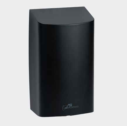 ASI JD Macdonald Turbo-Chic Hand Dryer (Matte Black - High Speed)