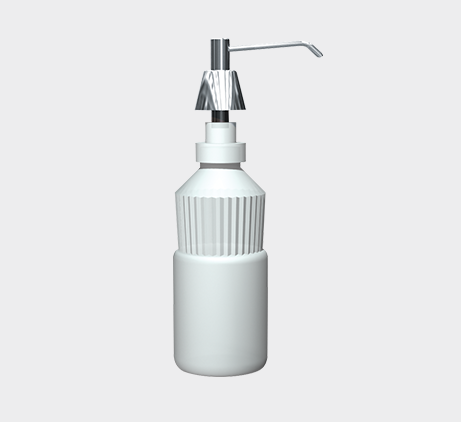 ASI JD Macdonald SOAP DISPENSER, LIQUID 102MM SPOUT 1L – BENCH MOUNTED