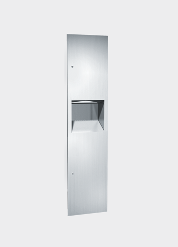ASI JD Macdonald PAPER TOWEL DISPENSER & WASTE BIN 26.5L – RECESSED, SIMPLICITY COLLECTION