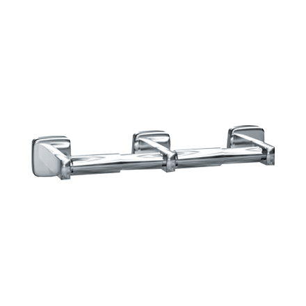 ASI JD Macdonald TOILET PAPER DISPENSER, DOUBLE – SURFACE MOUNTED (10-7305-2)