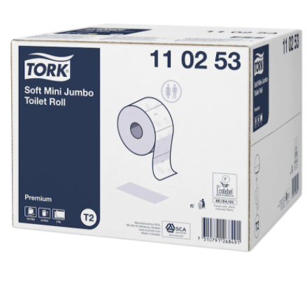 Tork Soft Mini Jumbo Toilet Roll Premium (110253)