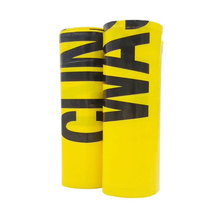 120L Yellow Clinical Waste Bags Roll, 10 Bags