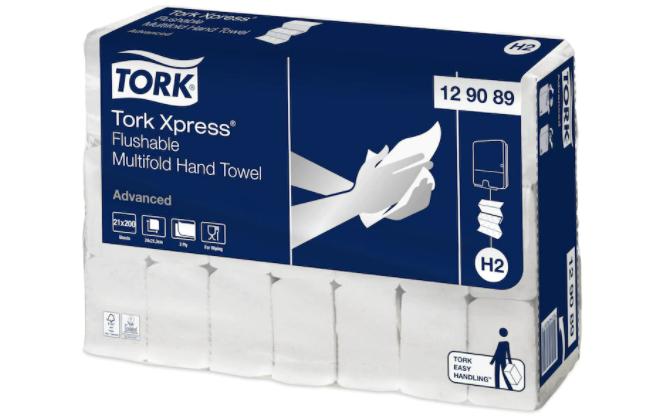 Tork Xpress® Flushable Multifold Hand Towel (129089)