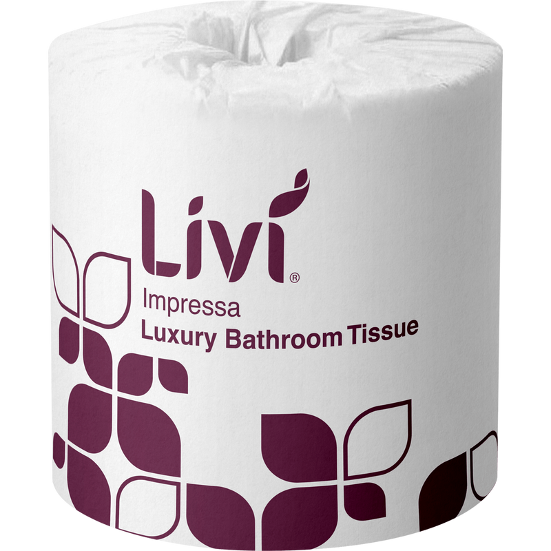 LIVI IMPRESSA 2PLY TOILET TISSUE (CTN 48 - 400 SHEETS)