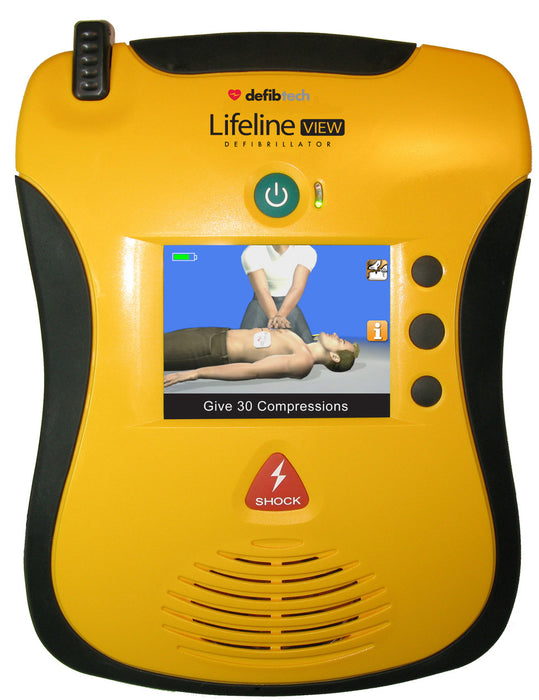 Defibtech Lifeline VIEW AED Defibrillator