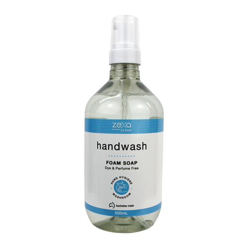 Zexa 9-700 Foam Hand Wash 500ML x 12